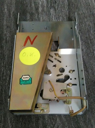 Halter aufsatz münzprüfer - halter,