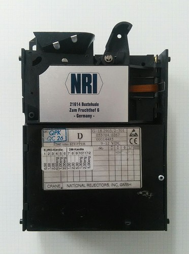 Euro münzprüfer nri g18 2903 - euro,