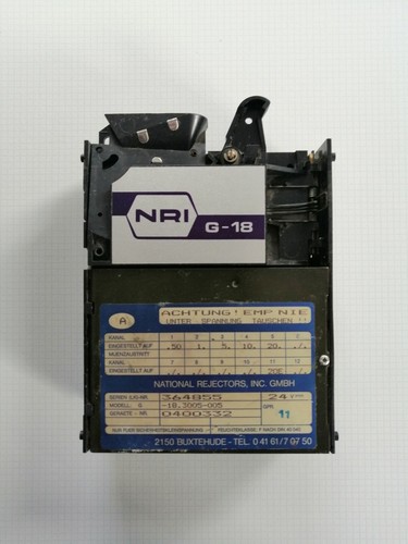Münzprüfer nri g18 3005 - münzprüfer,