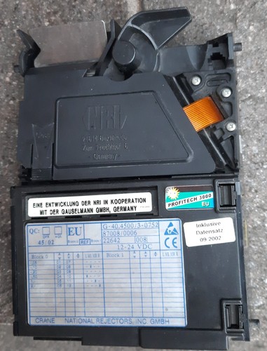 Euro münzprüfer nri 40 - nri, g-40