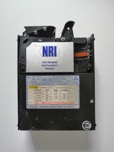 Euro münzprüfer nri g18 - münzprüfer,