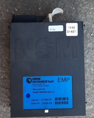 Euro münzprüfer für nsm - für,