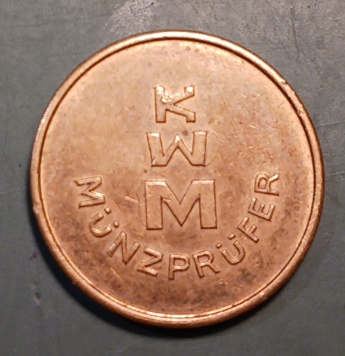 Jeton kwm münzprüfer token - jeton,